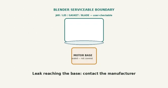 Blender Leaking From the Bottom: Jar, Gasket or Blade Assembly?