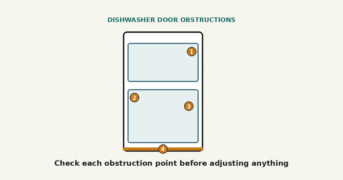 Dishwasher Door Won’t Close: Rack, Latch and Alignment Checks