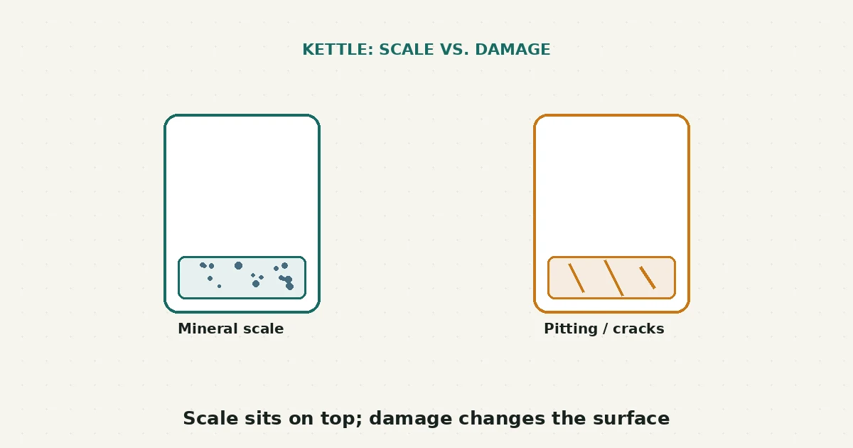 Electric Kettle Has White Scale: What It Is and How to Remove It