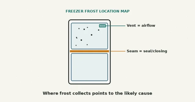 Freezer Frost on Drawers: Air Leaks, Blocked Vents and Next Steps